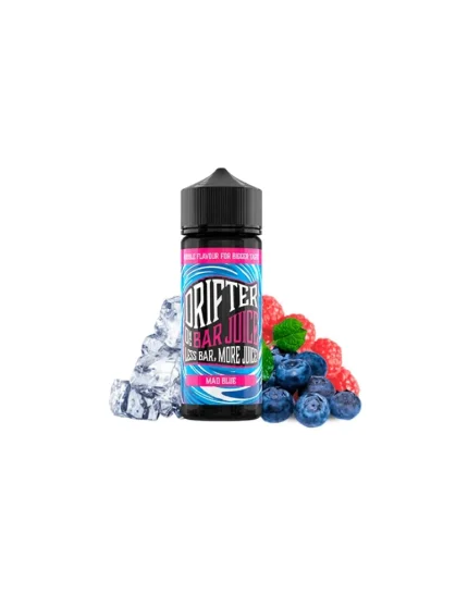 Juice Sauz Drifter Bar Mad Blue 6mg 60/40 120ml Prefilled Nicotine E-liquid