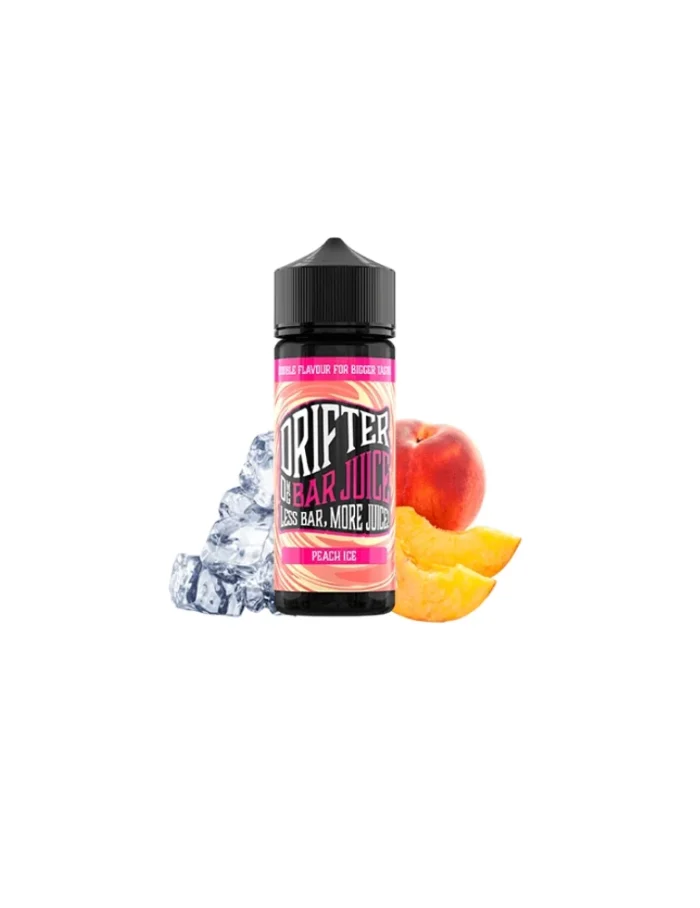 Juice Sauz Drifter Bar Peach Ice 6mg 60/40 120ml Prefilled Nicotine E-liquid