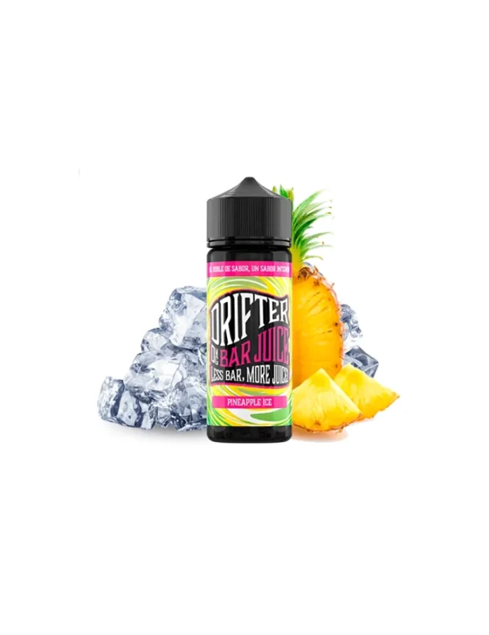 Juice Sauz Drifter Bar Pineapple Ice 3mg 60/40 120ml Prefilled Nicotine E-liquid