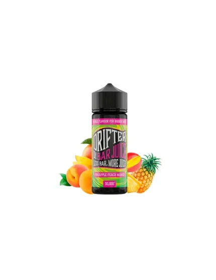 Juice Sauz Drifter Bar Pineapple Peach Mango 100ml Shortfill E liquid
