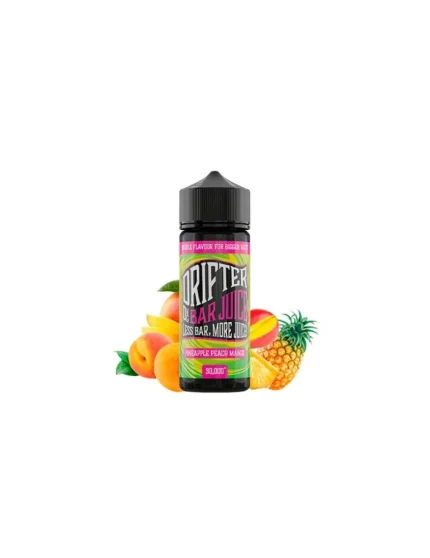 Juice Sauz Drifter Bar Pineapple Peach Mango 6mg Prefilled Nicotine E-liquid