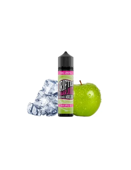 Juice Sauz Drifter Bar Sour Apple Ice Nic Salt 20mg 60ml Prefilled E liquid