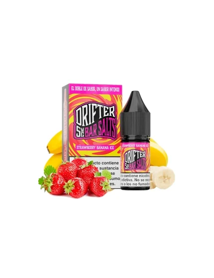 Juice Sauz Drifter Bar Strawberry Banana Nic Salt 5mg 10ml E liquid