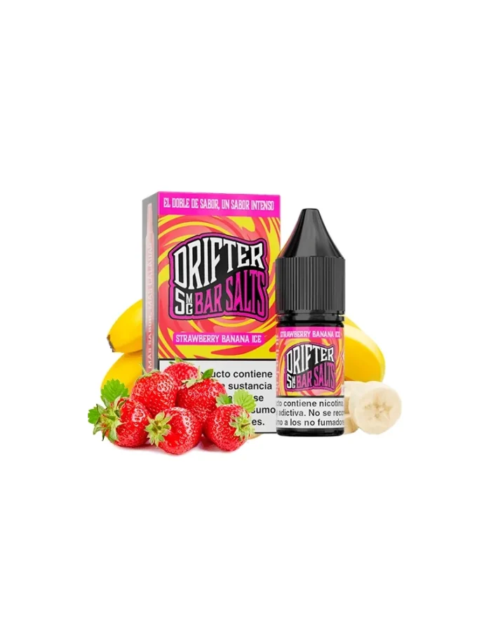 Juice Sauz Drifter Bar Strawberry Banana Nic Salt 5mg 10ml E liquid