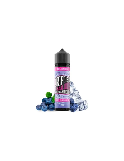 Juice Sauz Drifter Bar Sweet Blueberry Ice Nic Salt 20mg 60ml Prefilled E liquid