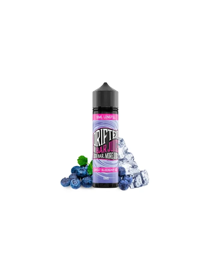 Juice Sauz Drifter Bar Sweet Blueberry Ice Nic Salt 20mg 60ml Prefilled E liquid