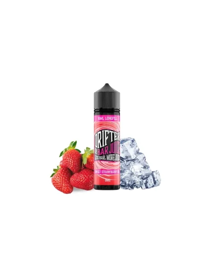 Juice Sauz Drifter Bar Sweet Strawberry Ice Nic Salt 20mg 60ml Prefilled E liquid