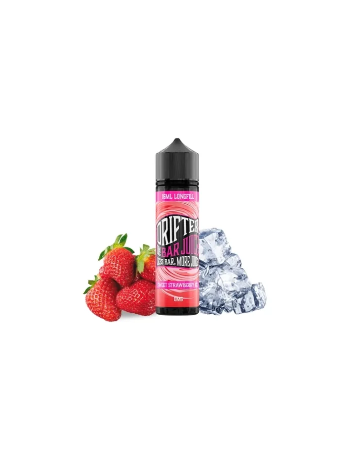 Juice Sauz Drifter Bar Sweet Strawberry Ice Nic Salt 20mg 60ml Prefilled E liquid