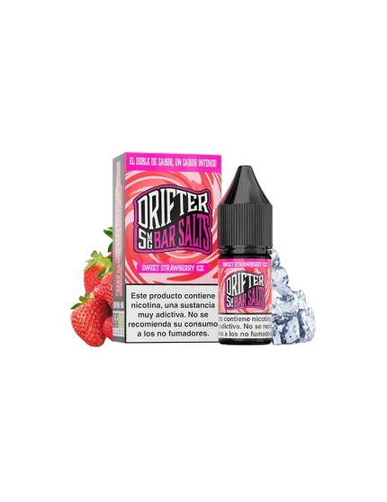 Juice Sauz Drifter Bar Sweet Strawberry Ice Nic Salt 5mg 10ml E liquid
