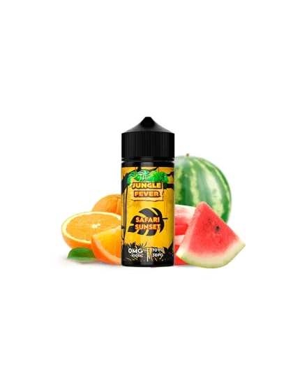 Jungle Fever Safari Sunset 100ml (shortfill) 70/30