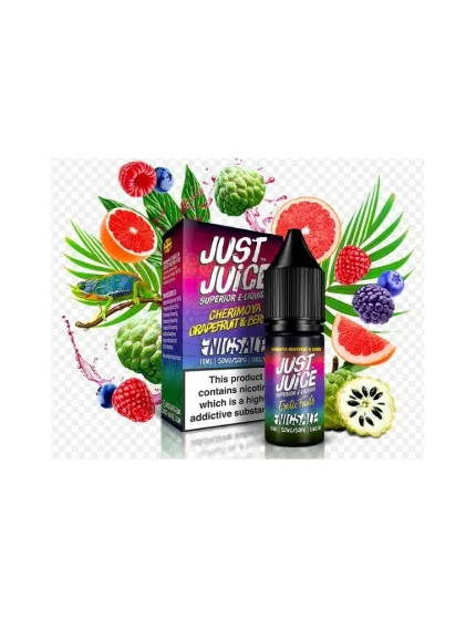 Just Juice 50/50 Exotic Fruits Salt Cherimoya Graperfruit & Berries 10ml 11mg