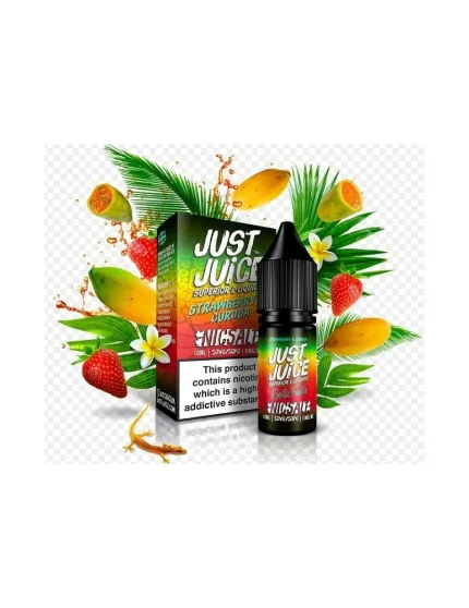 Just Juice 50/50 Exotic Fruits Salt Strawberry & Curuba 10ml 11mg