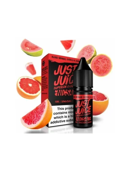 Just Juice Nic Salt Blood Orange Citrus & Guava 11mg 10ml 50/50