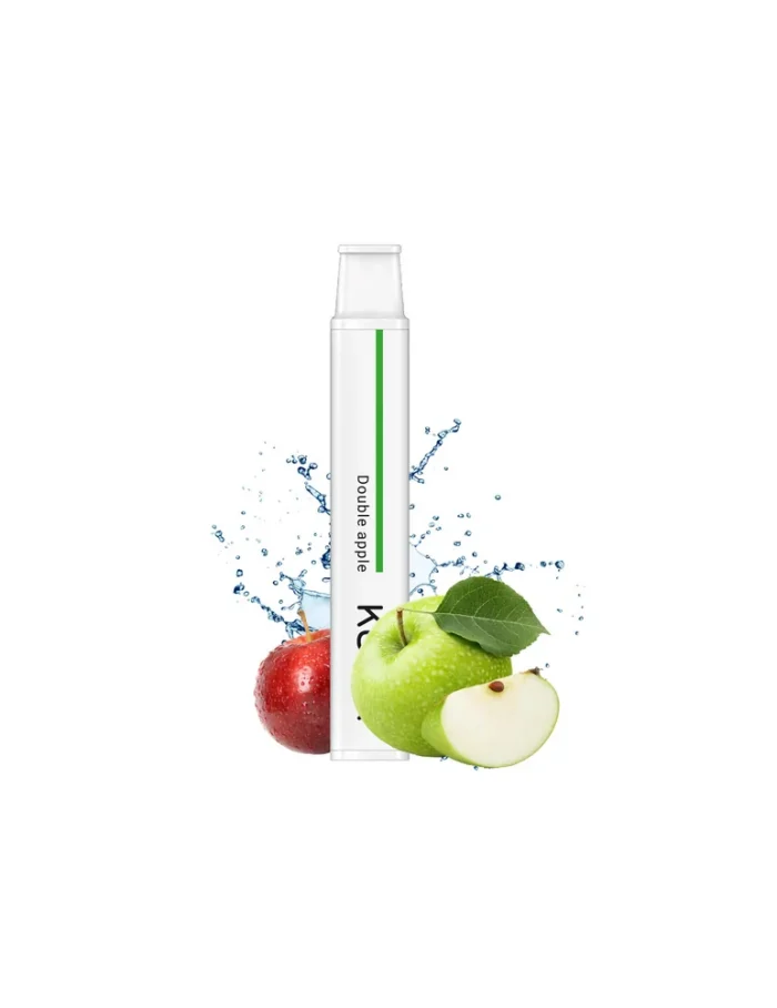 Kubik Double Apple 600 Puffs 20mg Mesh Coil Disposable Vape