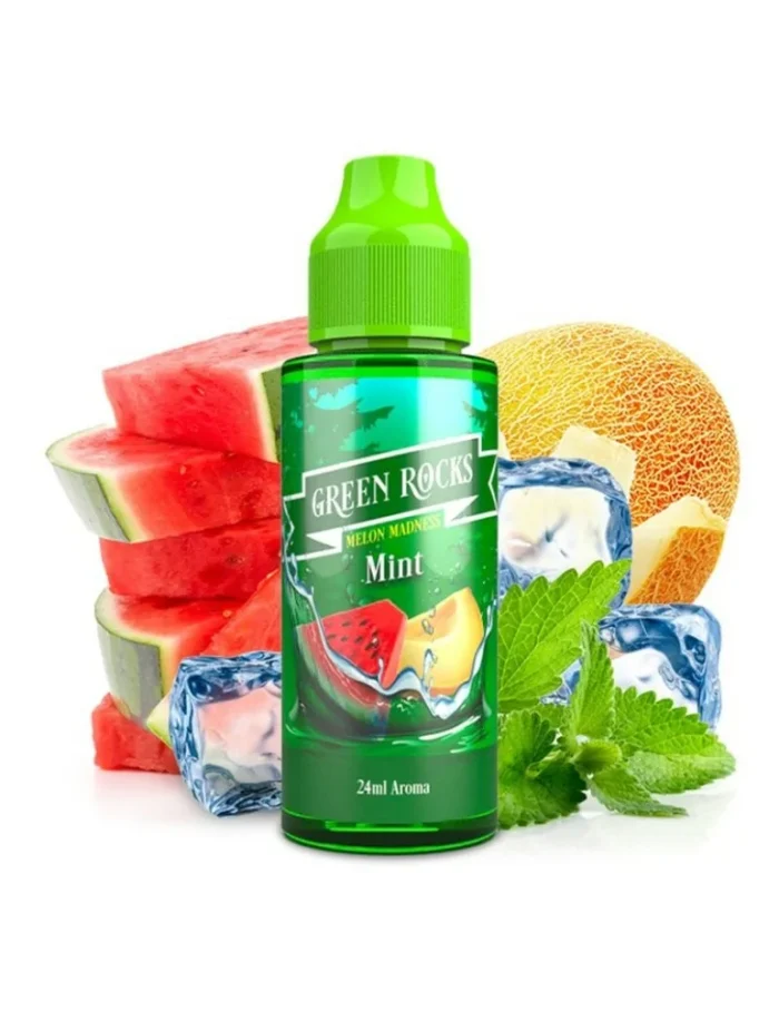 Melon Madness - Green Rocks by Drip Hacks Prefilled 3mg 60/40 120ml