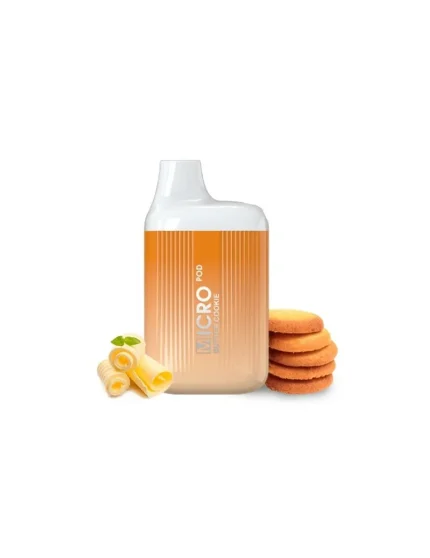 Micro Pod Disposable Butter Cookie 20mg 600 Puff Mesh Coil
