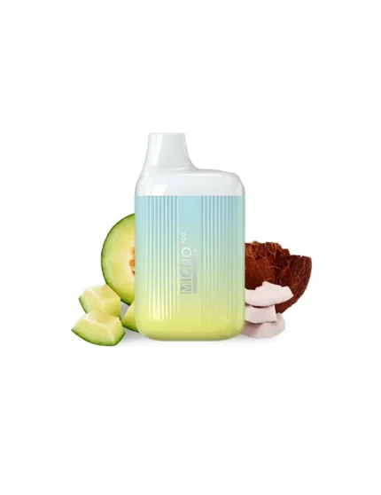 Micro Pod Disposable Coconut Melon 20mg 600 Puff Mesh Coil