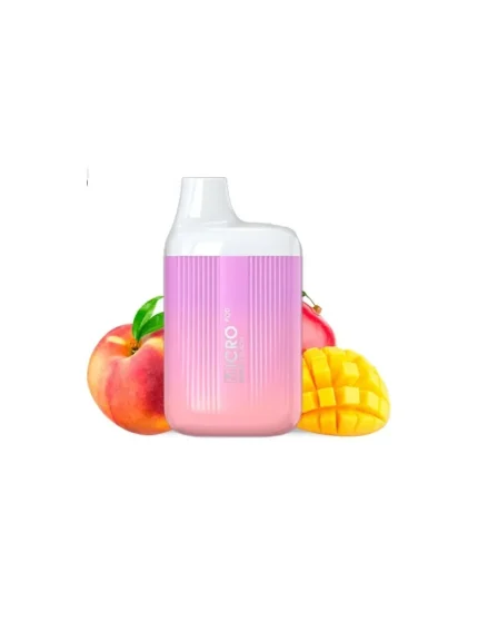 Micro Pod Disposable Mango Peach 20mg 600 Puff Mesh Coil