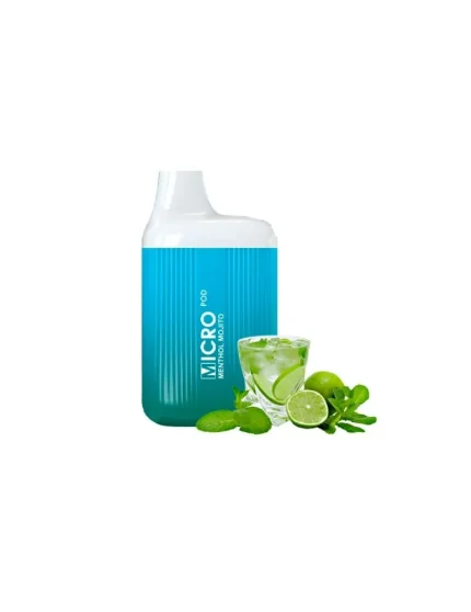 Micro Pod Disposable Menthol Mojito 20mg 600 Puff
