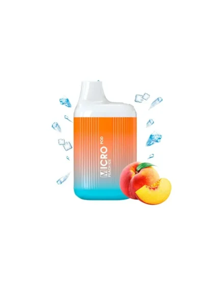 Micro Pod Disposable Peach Ice 20mg 600 Puff