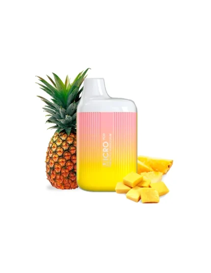 Micro Pod Disposable Pineapple Bubblegum 20mg 600 Puff Mesh Coil