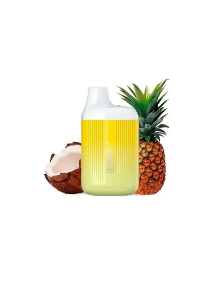 Micro Pod Disposable Pineapple Coconut 20mg 600 Puff Mesh Coil