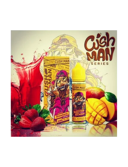 10mg Nasty Juice Cush Man Mango Strawberry 60ml 50/50 Prefilled Vape E Liquid