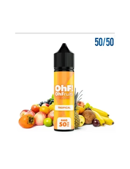 OHF Fruit 50/50 Tropical 50ml (shortfill)