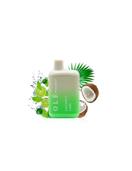 Ole Pocket Coconut Lime 20mg 800 puff Disposable Vape
