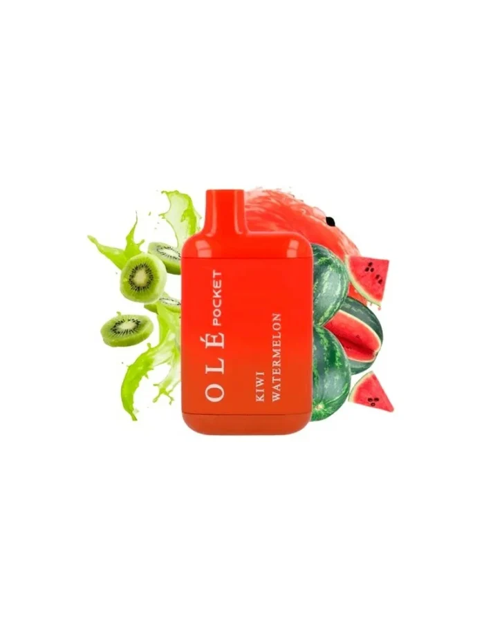 Ole Pocket Kiwi Watermelon 20mg 800 puff Disposable Vape