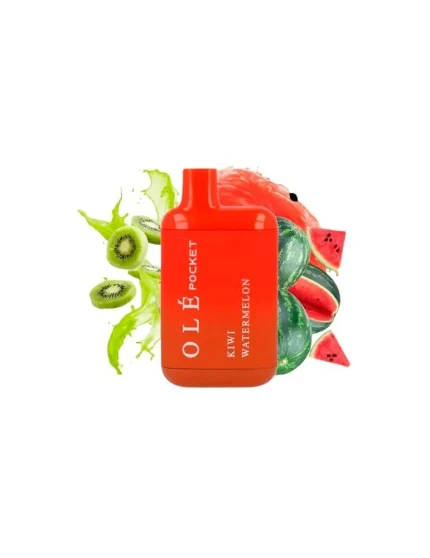 Ole Pocket Kiwi Watermelon 20mg 800 puff Disposable Vape
