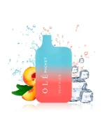 Ole Pocket Peach Ice 20mg 800 puff Disposable Vape