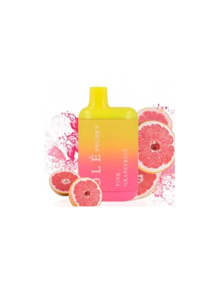Ole Pocket Pink Grapefruit 20mg 800 puff Disposable Vape