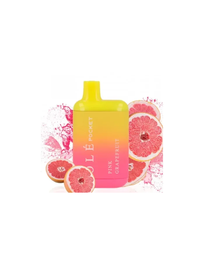 Ole Pocket Pink Grapefruit 20mg 800 puff Disposable Vape