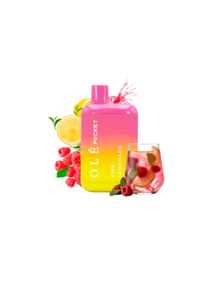 Ole Pocket Pink Lemonade 20mg 800 puff Disposable Vape