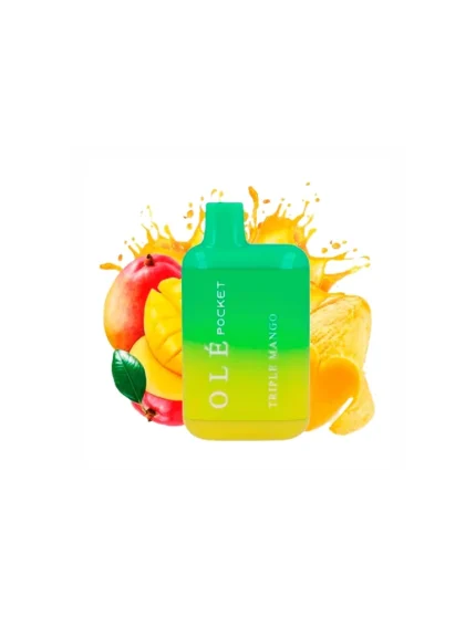 Ole Pocket Triple Mango 20mg 800 puff Disposable Vape