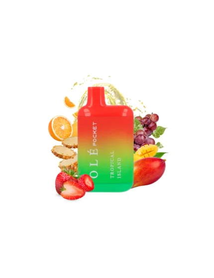 Ole Pocket Tropical Island 20mg 800 puff Disposable Vape