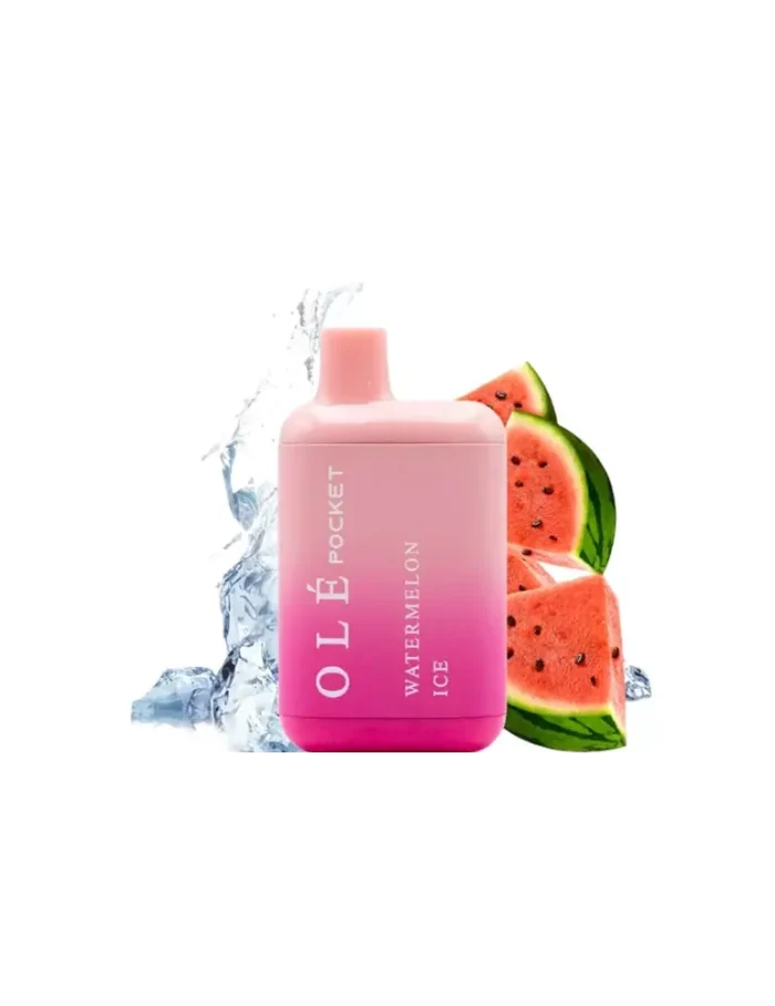 Ole Pocket Watermelon 20mg 800 puff Disposable Vape