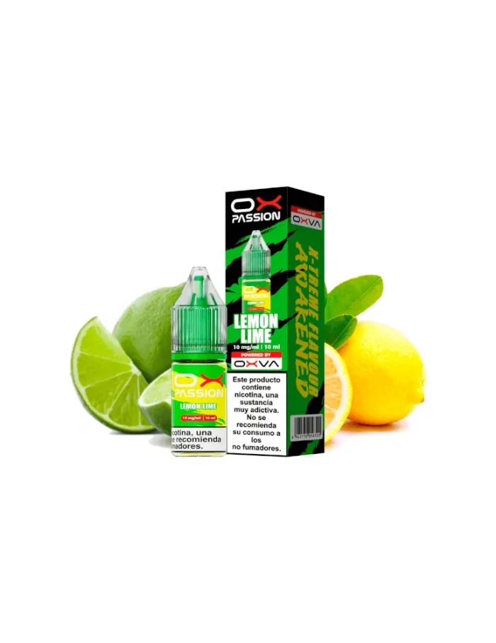 Oxva Ox Passion Nic Salts Lemon Lime 20mg 10ml E liquid