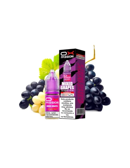 Oxva Ox Passion Nic Salts Mixed Grapes 10mg 10ml E liquid
