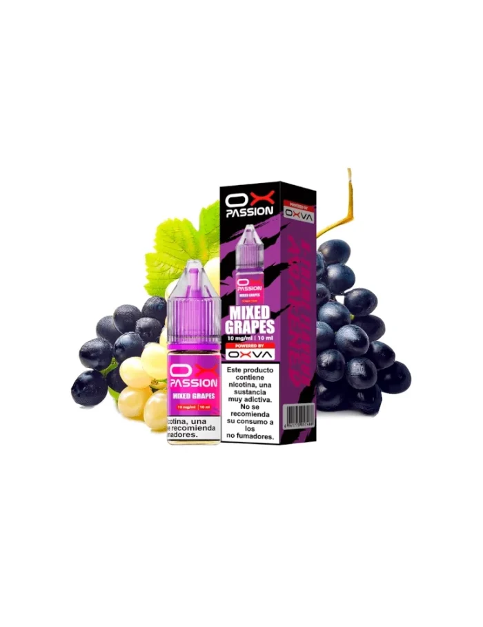 Oxva Ox Passion Nic Salts Mixed Grapes 10mg 10ml E liquid