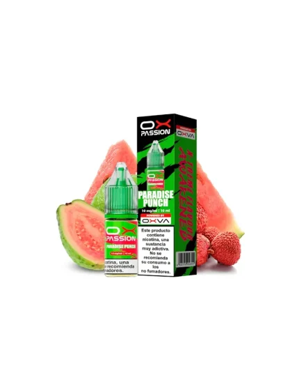 Oxva Ox Passion Nic Salts Paradise Punch 10mg 10ml E liquid