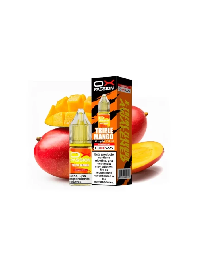 Oxva Ox Passion Nic Salts Triple Mango 10mg 10ml E liquid