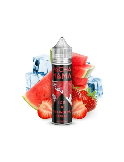 Pachamama - Strawberry Jubilee Ice (Prefilled) 60ml 20mg Salt Nicotine 50/50