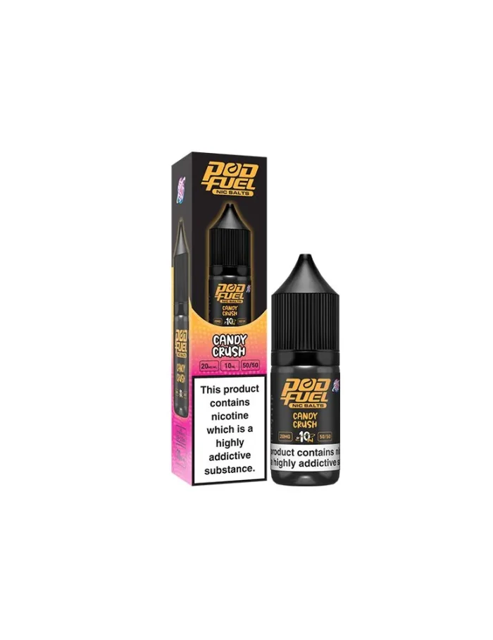 Pod Fuel Candy Crush 10ml 10mg Nic Salt E liquid