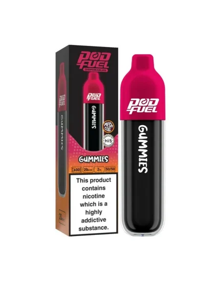 Pod Fuel Gummies Disposable Vape 20mg 600puffs