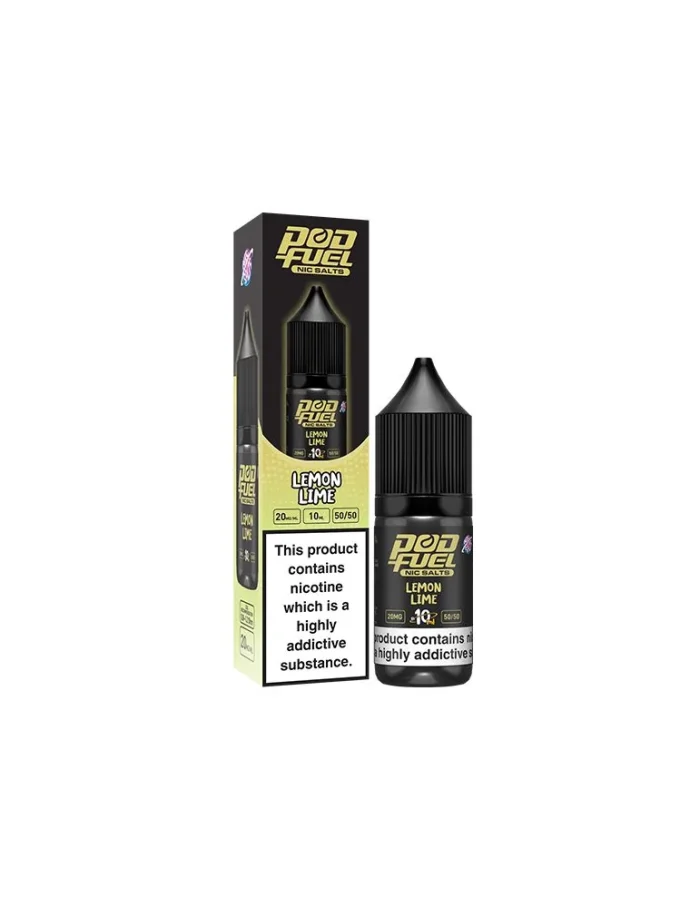 Pod Fuel Lemon Lime10ml 10mg Nic Salt E liquid