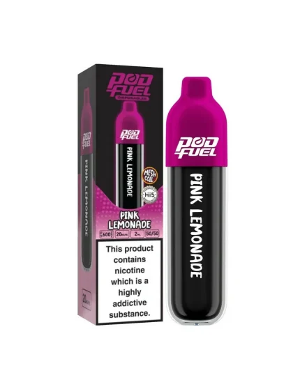 Pod Fuel Pink Lemonade Disposable Vape 20mg 600puffs
