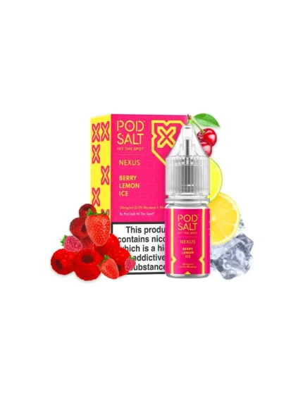Pod Salt Nexus Berry Lemon Ice 10ml 20mg E liquid
