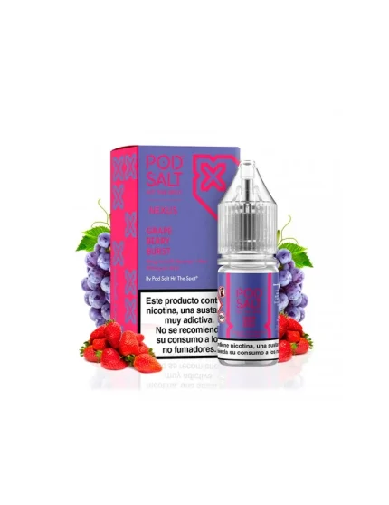 Pod Salt Nexus Grape Berry Burst 10ml 20mg E liquid
